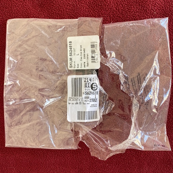 Lands’ End Rash Guard Swim Tee Size L/P 14-16 NWT - Picture 8 of 10